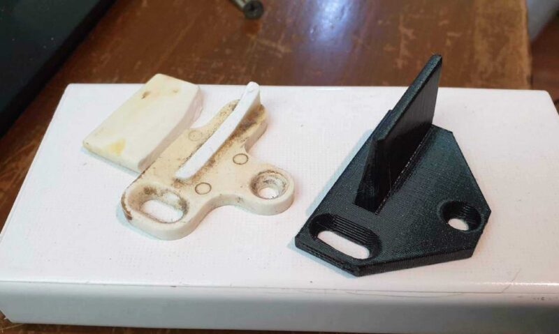 Sürgülü Kapı Boşluğu Kılavuzu / Parça. Plastik Aparat