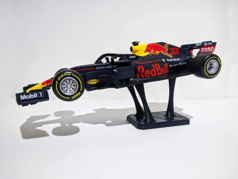 Red Bull Racing F1 - Rb14 Ölçekli Model Standı Plastik Aparat - Görsel 3