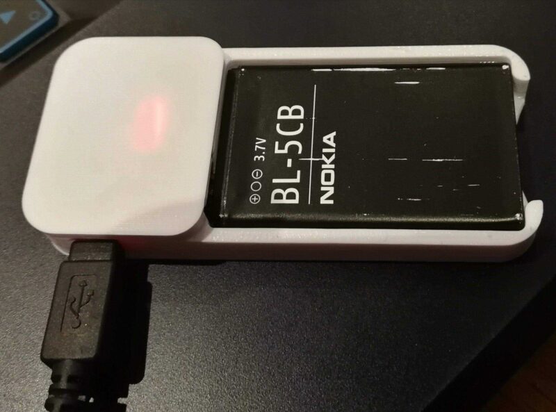 Adafruit 1905 / Nokia BL-5C Pil Şarj Kutusu Şarj Hariç - Görsel 2