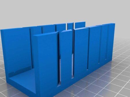 Parametrik Gönye Kutusu Organik Plastikten Organizer Aksesuar