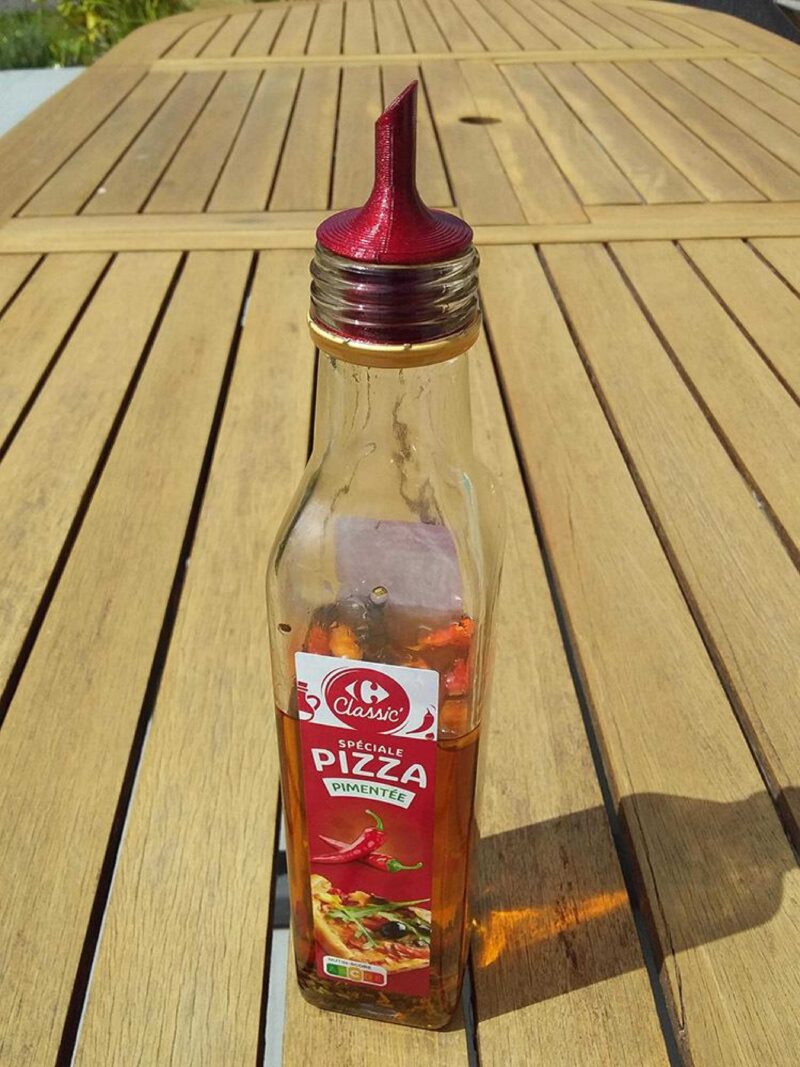 Biber Yağı Pourer Plastik Aparat