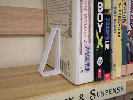 Kitaplık Düzen Kitap Düşme Önleyici Sıralayıcı Raflık  Sabitleyic
