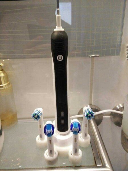 Oral-B pro 750, 4 fırça ve şarj cihazı için stand  Aparat Tutucu