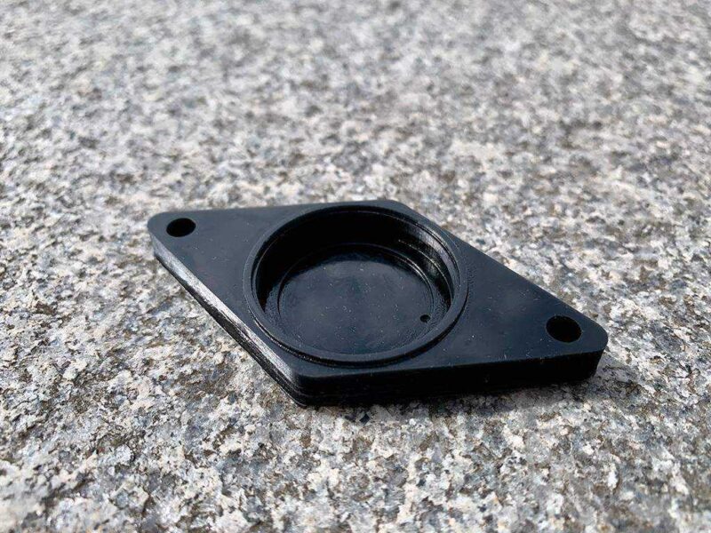 Sızdırmazlık İle Apple Airtag Bisiklet Tutucu (Sadece 11Gr) Plastik Aparat - Görsel 2