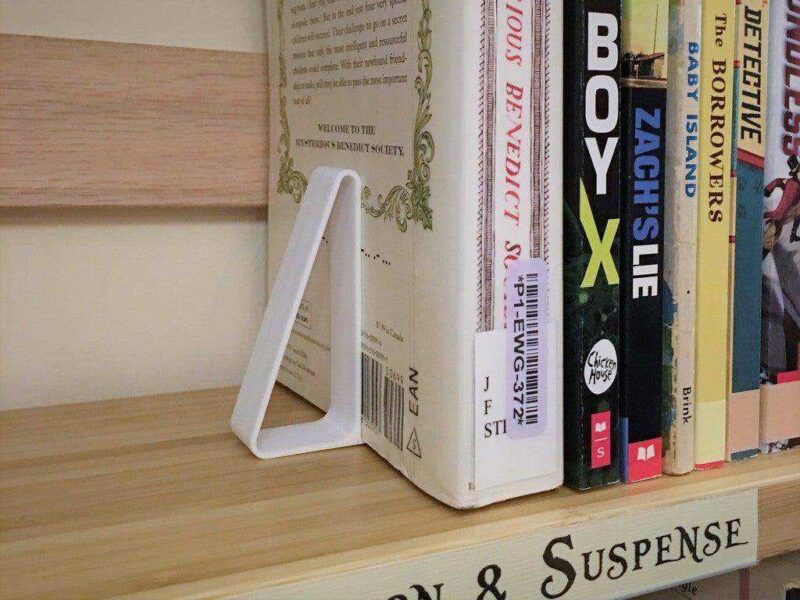 Kitaplık Düzen Kitap Düşme Önleyici Sıralayıcı Raflık  Sabitleyic - Görsel 2
