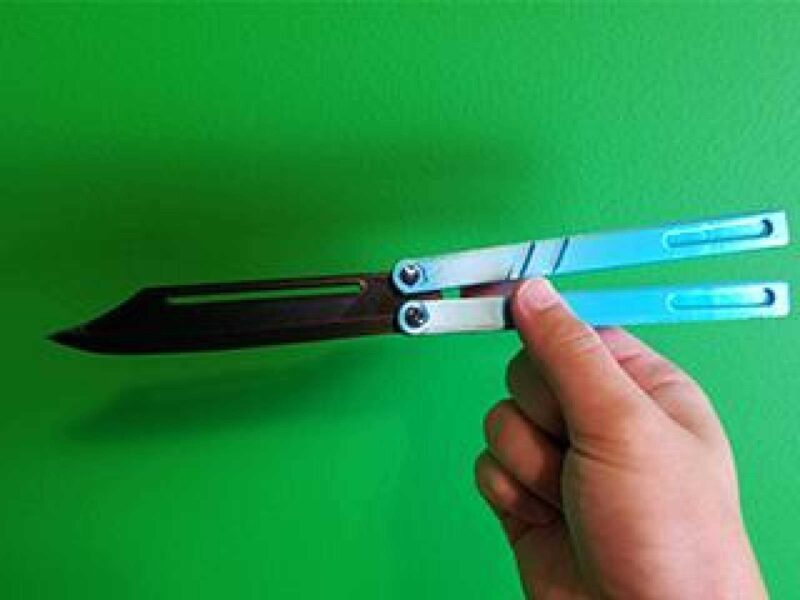 Balisong Eğitmeni Plastik Aparat - Görsel 2