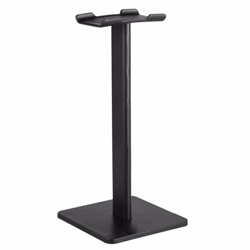 Kulaklık Tutucu Stand Metal Siyah Headset Stand Masaüstü Kullanım - Görsel 4
