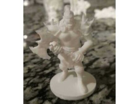 Ork Savaşçısı Biblo Dekoratif Hediyelik Süs Eşyası Maket