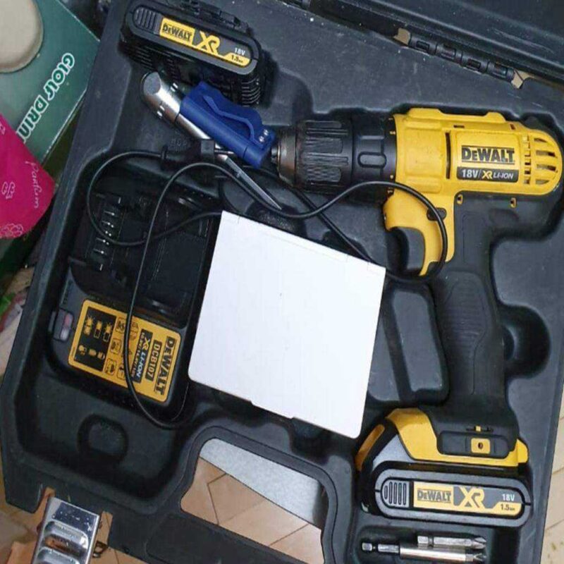 Dewalt 18V Xr Matkap Sürücüsü Kitbox İçin Parametrik Alet Kutusu (Organizatör) (120X88X60Mm) Plastik Aparat - Görsel 2
