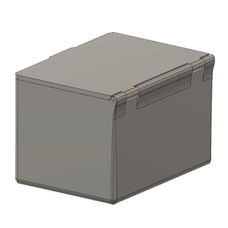 Dewalt 18V Xr Matkap Sürücüsü Kitbox İçin Parametrik Alet Kutusu (Organizatör) (120X88X60Mm) Plastik Aparat - Görsel 3