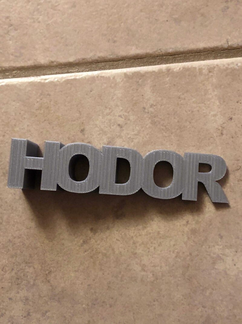 Hodor Kapı Tutacağı Süs Eşyası Ev Malzemesi Kapı Tutucu - Görsel 3