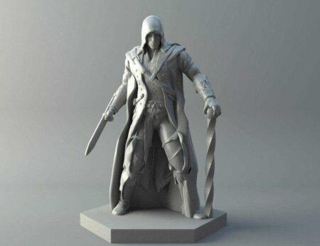 Elf Assassin - D & D Minyatür Biblo Dekoratif Hediyelik Süs Eşya
