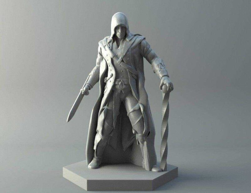 Elf Assassin - D & D Minyatür Biblo Dekoratif Hediyelik Süs Eşya