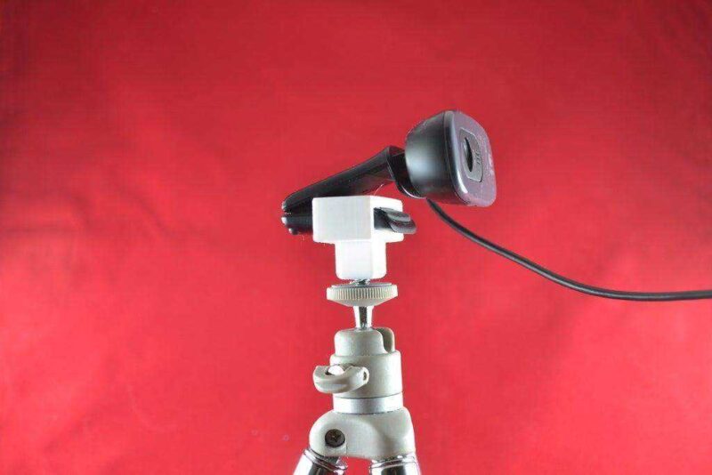 Logitech C270 Tripod Kamera Yuvası Aparatı Aksesuar Tutucu - Görsel 3