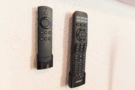Fire Tv Uzaktan Kumanda Duvara Asma Aparatı Tutucu Vidasız