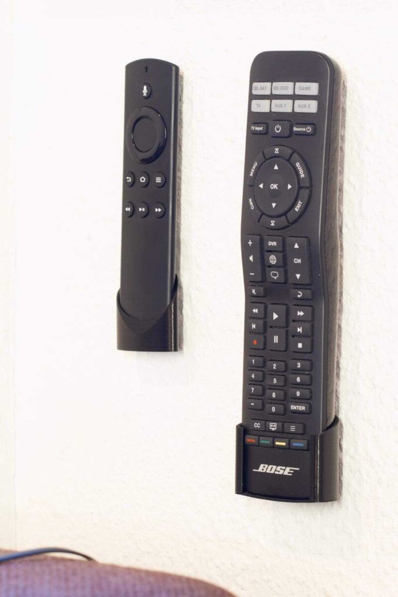 Fire Tv Uzaktan Kumanda Duvara Asma Aparatı Tutucu Vidasız - Görsel 2