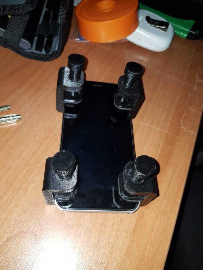 Telefon Mengene Plastik Aparat - Görsel 3