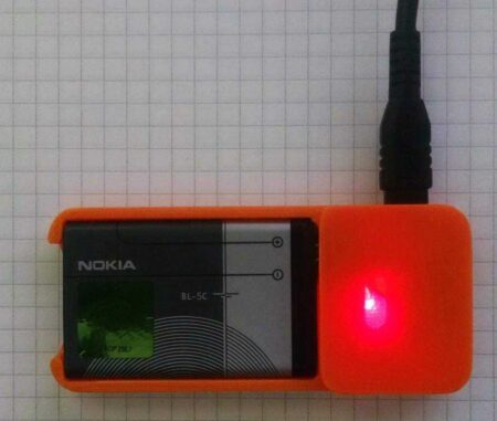 Adafruit 1905 / Nokia Bl-5C Batarya Şarj Cihazı Plastik Aparat