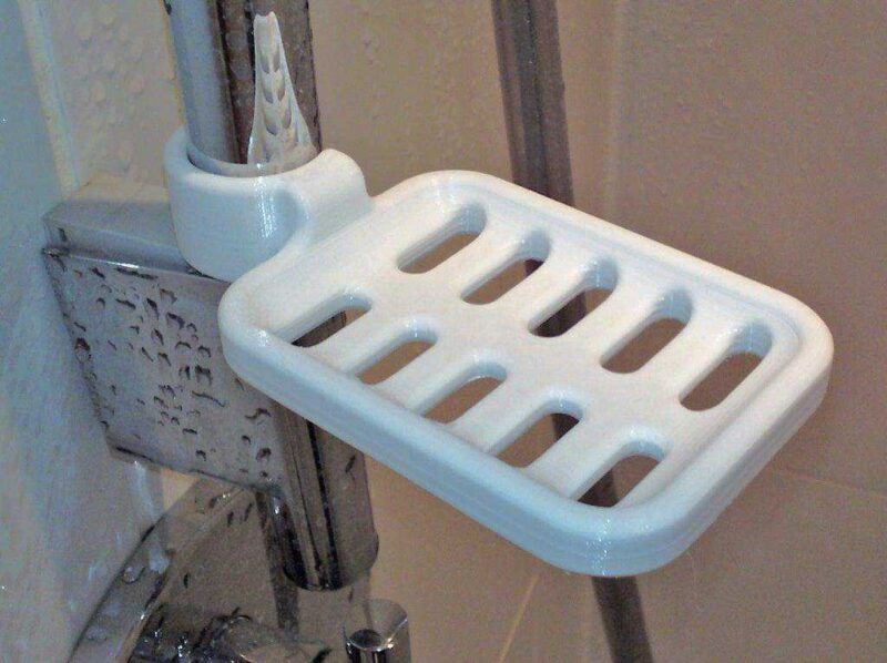 Sabunluk Duş İçin Banyo Organizeri Tutacak Katı Sabun Kabı Raf - Görsel 2