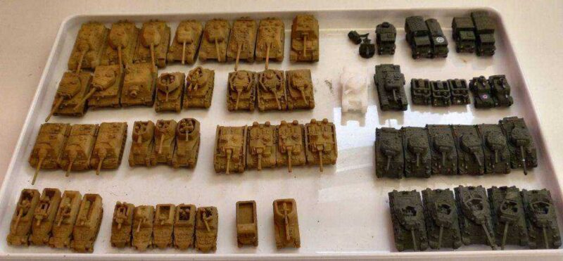 Tanklar Maketi Biblosu Hediyelik Süs Aksesuar , 1944-1945 - Görsel 2