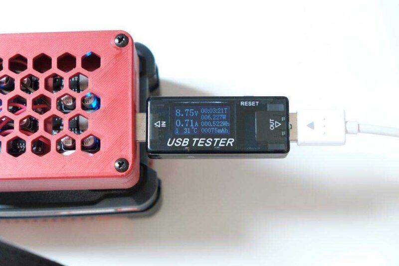 Einhell Power X İçin Usb (Quickcharge 3.0) Adaptörü Pili Değiştir Plastik Aparat - Görsel 2