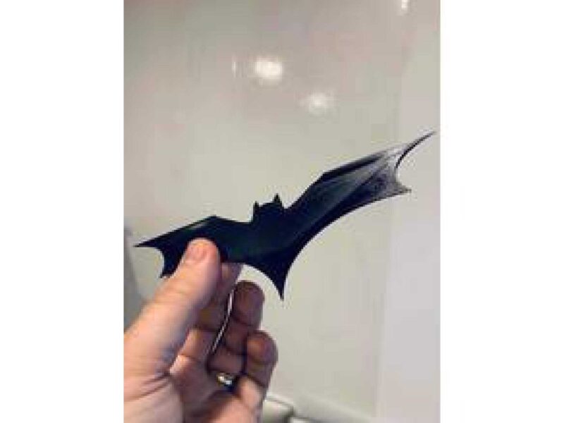 Batman Kara Şövalye Sembolü Dekor Hediyelik Süs Eşyası Masaüstü - Görsel 4