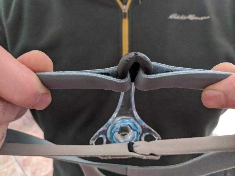 3D Baskılı CPAP Akış ESON 2 NASAL CPAP Maskesi Yedek Klipsi Plastik Aparat - Görsel 3