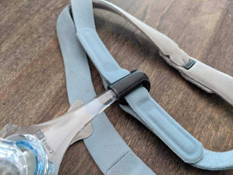 3D Baskılı CPAP Akış ESON 2 NASAL CPAP Maskesi Yedek Klipsi Plastik Aparat - Görsel 4