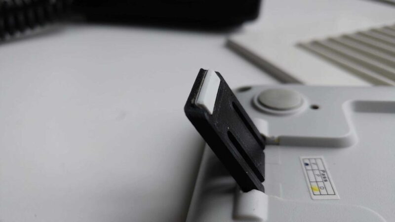 Logitech K270 İçin Klavye Ayak Lastik Ped İle Plastik Aparat - Görsel 2