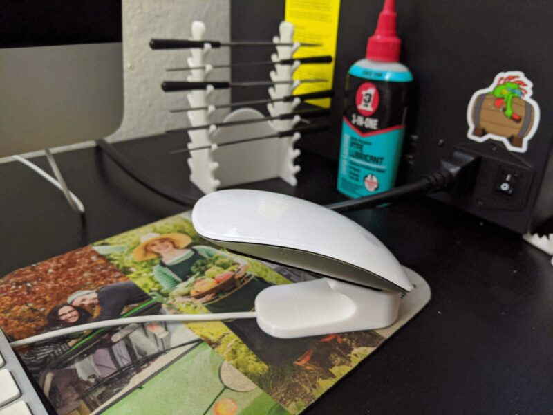 Apple Magic Mouse 2 Fare Şarj Yuvası Aparatı Masaüstü - Görsel 4