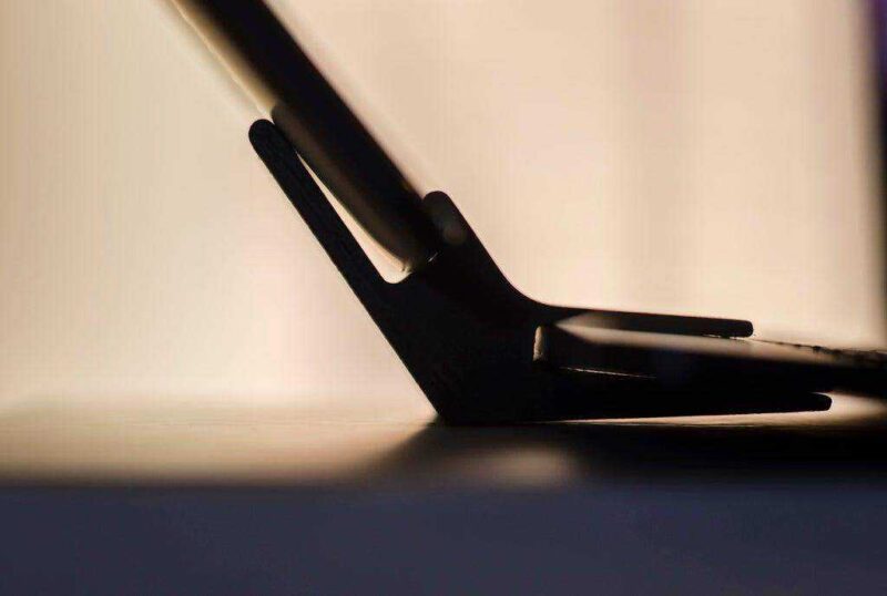 Bluetooth Klavye Iphone Android Akıllı Telefon Standı Organizer - Görsel 2