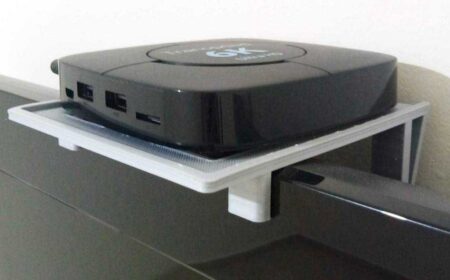 Tv Set Üstü Kutu Rafı Plastik Aparat