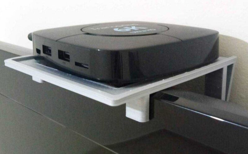 Tv Set Üstü Kutu Rafı Plastik Aparat
