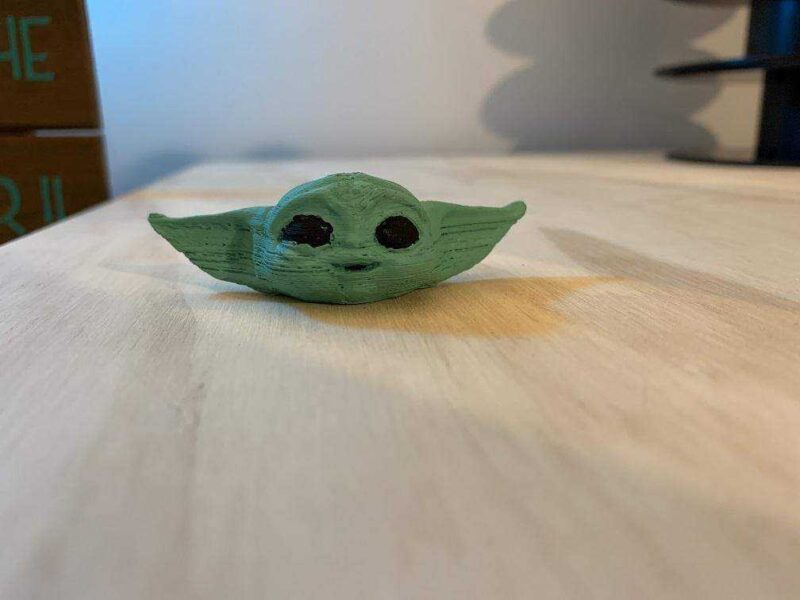 Bebek Yoda Vomit Yeni Cap #2 Plastik Aparat - Görsel 2