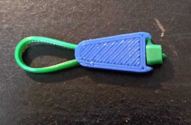 Zip-Tie Fermuar Çekme Plastik Aparat - Görsel 3