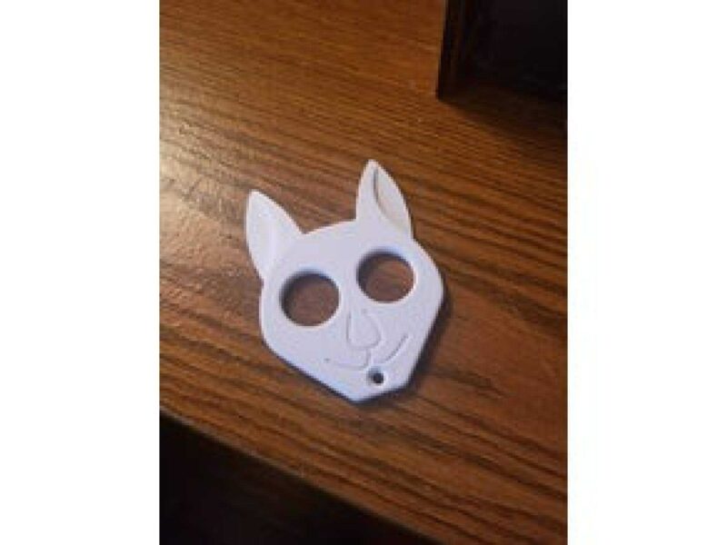 Kitty Kendini Savunma Anahtarlık Hediyelik Süs Eşyası Dekor - Görsel 3