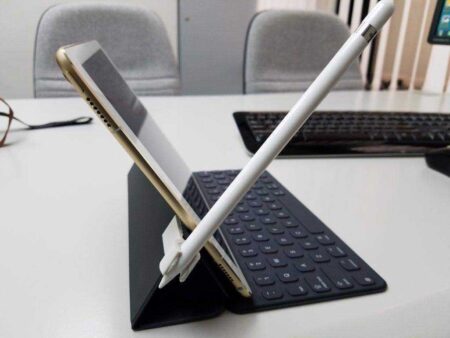 Akıllı Klavye için Apple Kalem Tutucu Klipsi Kalemlik Askı
