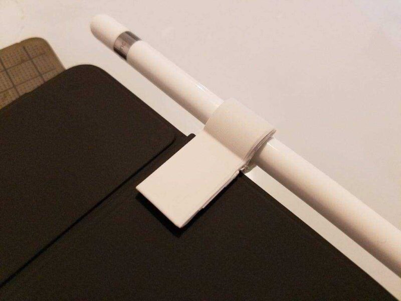 Akıllı Klavye için Apple Kalem Tutucu Klipsi Kalemlik Askı - Görsel 3