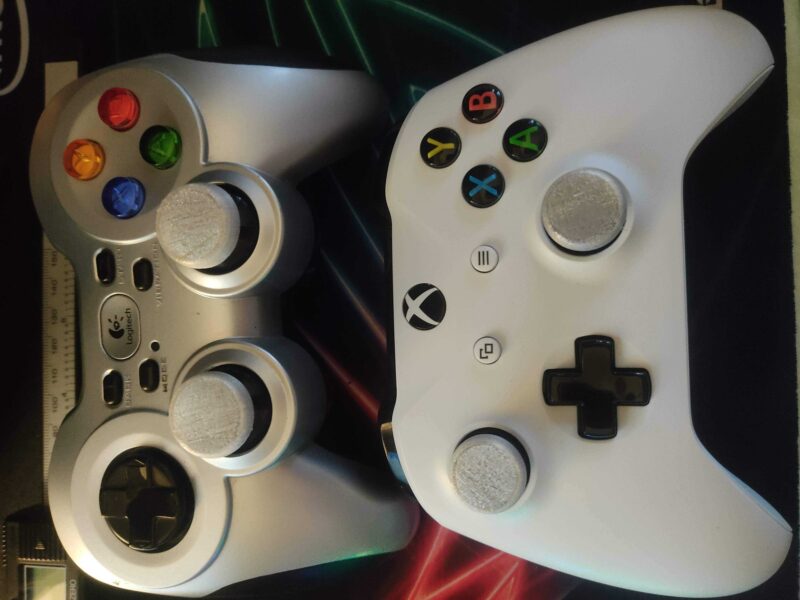 Xbox Bir S Denetleyicisi Ve Logitech F710 Gamepad Joystick Kapağı Plastik Aparat - Görsel 3