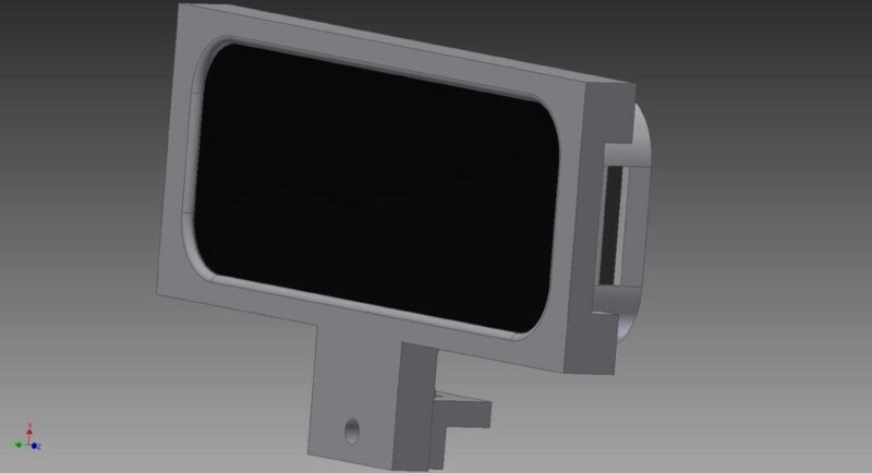 Leapmotion Mount - Epson Moverio Bt-200 Plastik Aparat