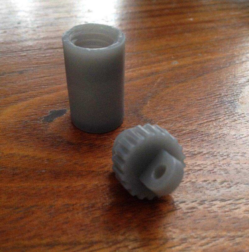 Anahtarlık Hap Şişesi W / Kapak Ve Kanca Kombine Plastik Aparat