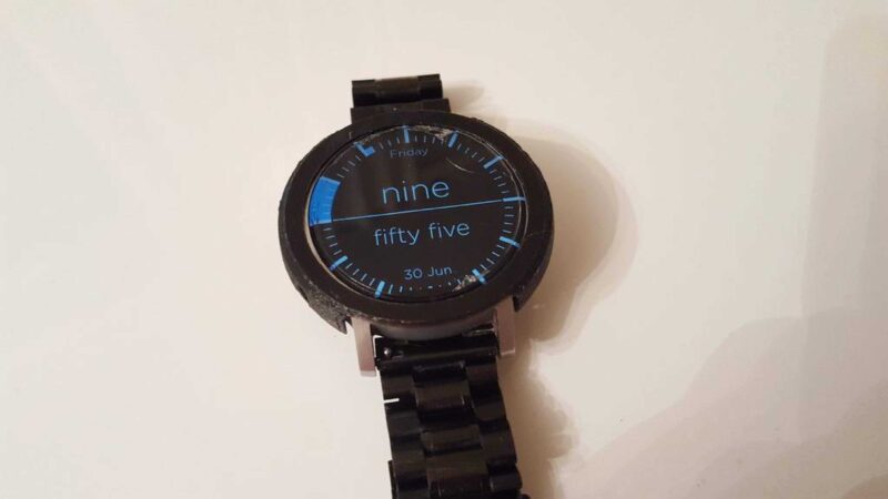 Moto 360 2Nd Gen (46Mm) Koruma Tampon Plastik Aparat - Görsel 4