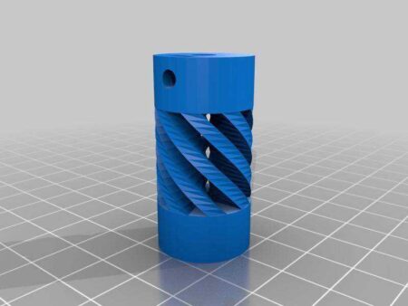 Özelleştirilmiş Parametrik Esnek Kaplin Plastik Aparat