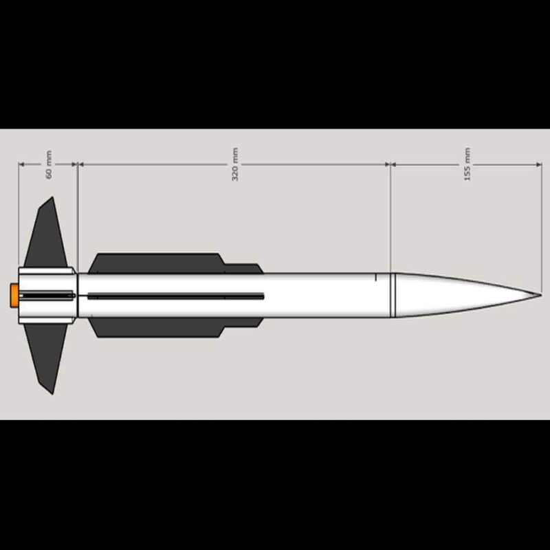 Rim-67A Model Roket Plastik Aparat - Görsel 2