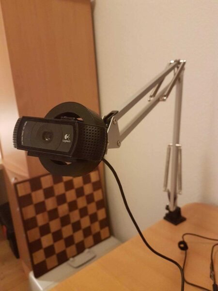 Logitech C920 Ikea Terteal Mount Plastik Aparat