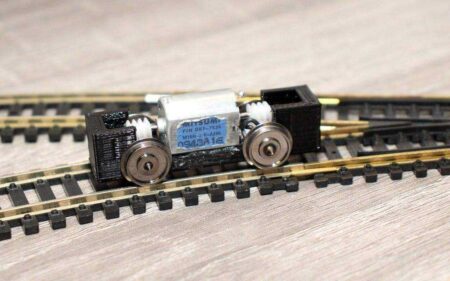 Ho / Oo / On30 Model Tren Motor Güç Bogie Plastik Aparat