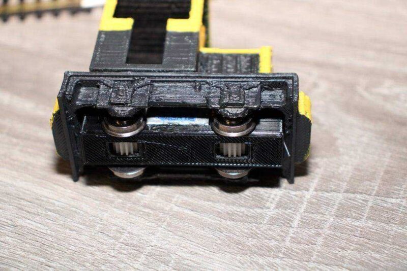 Ho / Oo / On30 Model Tren Motor Güç Bogie Plastik Aparat - Görsel 4