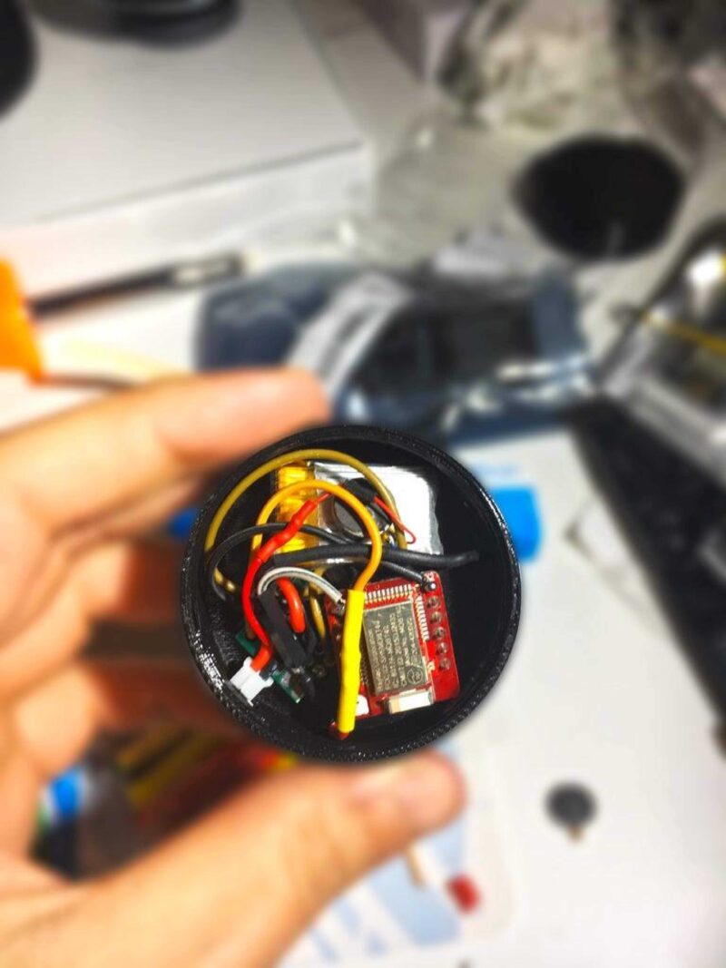Giyilebilir Akıllı Metronom, Haptic Motor Tarafından Desteklenmektedir Plastik Aparat - Görsel 2