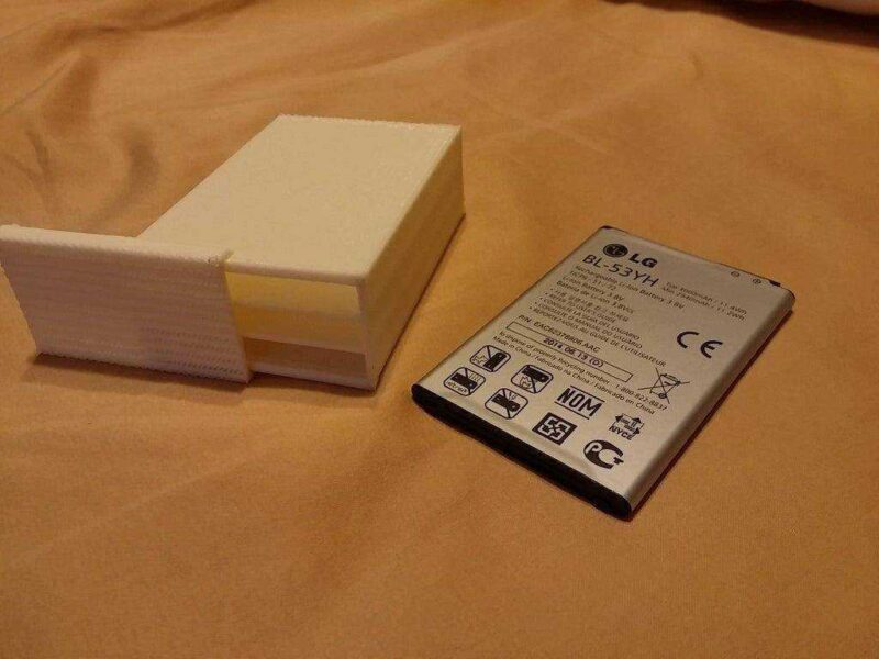 3 Lg Bl-53Yh Batarya İçin Pil Pil Kutusu. Lg G3 İçin Pil Bu Plastik Aparat