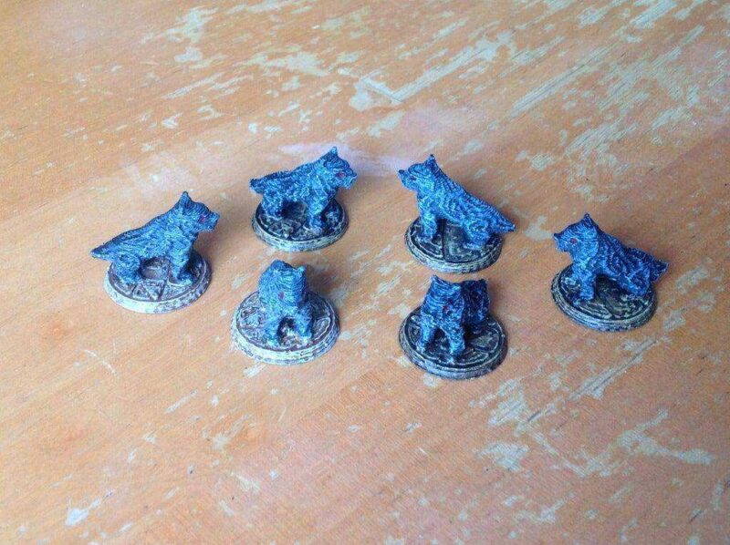 DnD için Köpek / Kurt mini - Phandelver'in Kayıp Madeni - Görsel 3